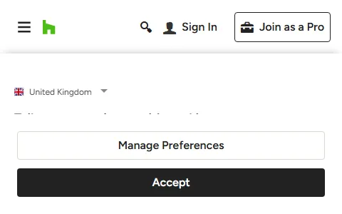 Houzz New Zealand status preview image