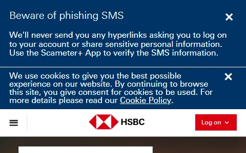 HSBC Hong Kong status preview image
