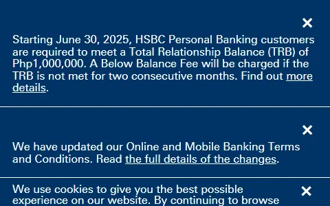 HSBC Philippines status preview image