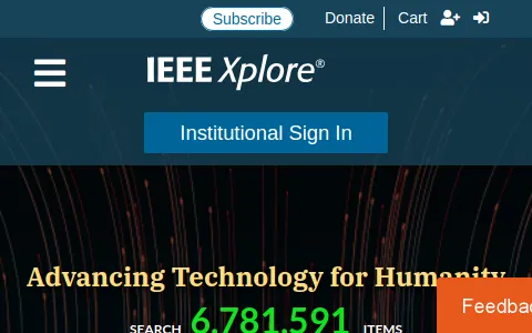 IEEE Xplore status preview image