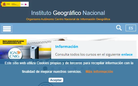 Instituto Geográfico Nacional status preview image