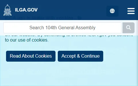 Illinois General Assembly status preview image