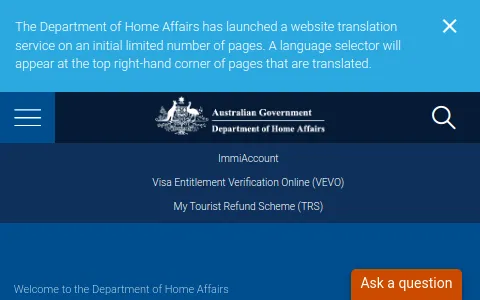 Immi.homeaffairs.gov.au status preview image