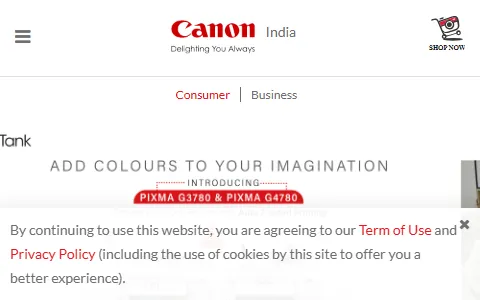 Canon India status preview image