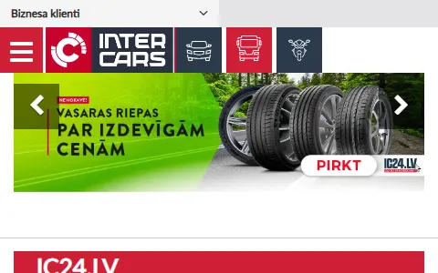 Intercars.lv status preview image