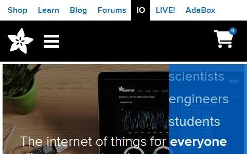 Adafruit IO status preview image