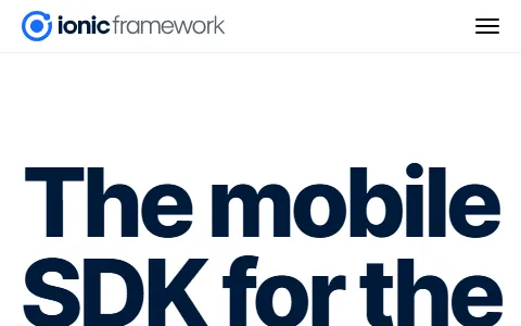 Ionic Framework status preview image
