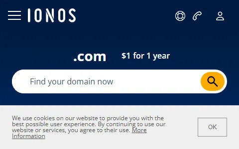 IONOS Canada status preview image