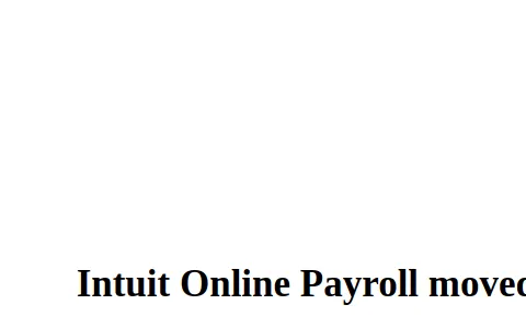 QuickBooks Online Payroll status preview image