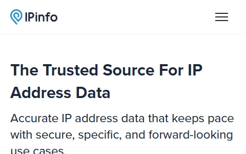 IPinfo status preview image