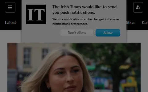 The Irish Times status preview image
