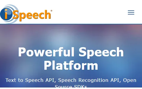 iSpeech status preview image