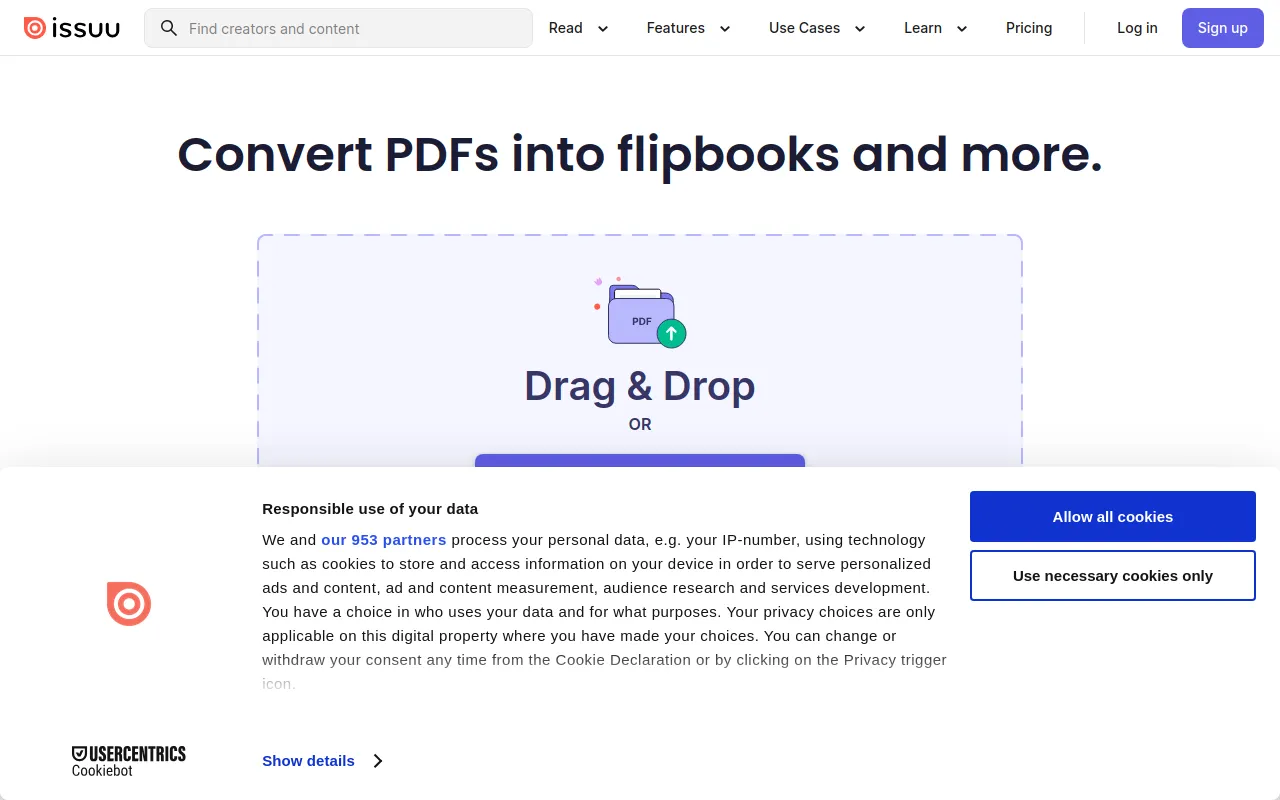 Issuu status preview image