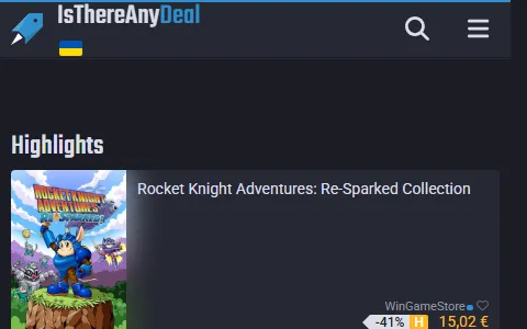 IsThereAnyDeal status preview image