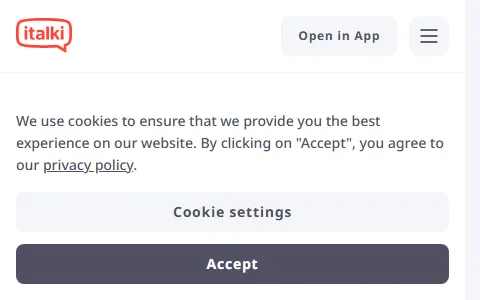 italki status preview image