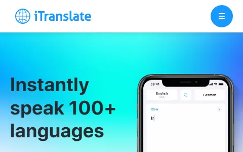 iTranslate status preview image