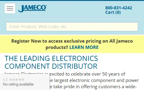 Jameco status preview image