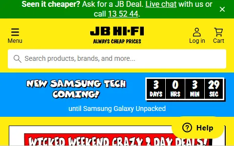 JB Hi-Fi status preview image