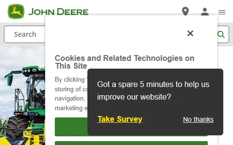 John Deere status preview image