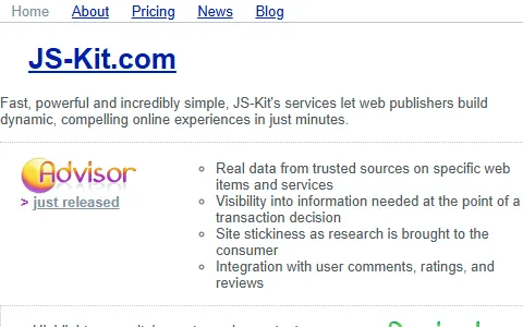 JS-Kit status preview image