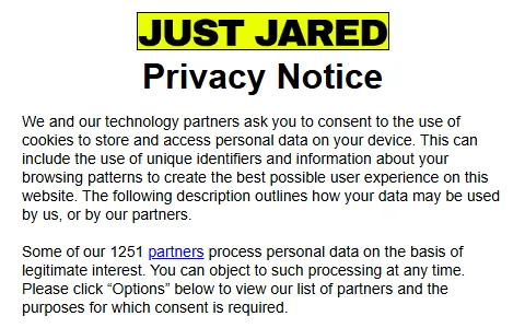 Just Jared status preview image