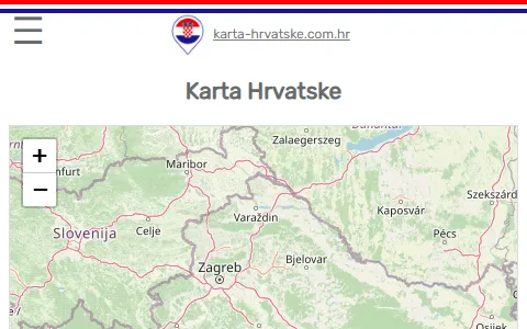 Karta Hrvatske status preview image