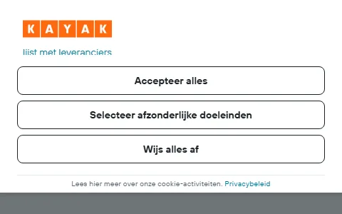 KAYAK Netherlands status preview image