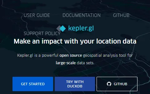 kepler.gl status preview image