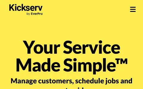 Kickserv status preview image