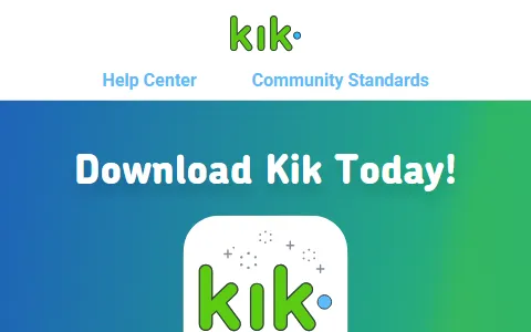 Kik status preview image