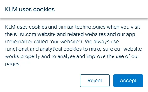 Klm status preview image