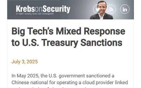 KrebsOnSecurity status preview image