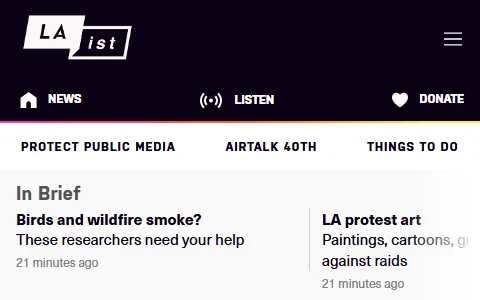 LAist status preview image