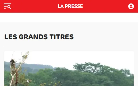 La Presse status preview image