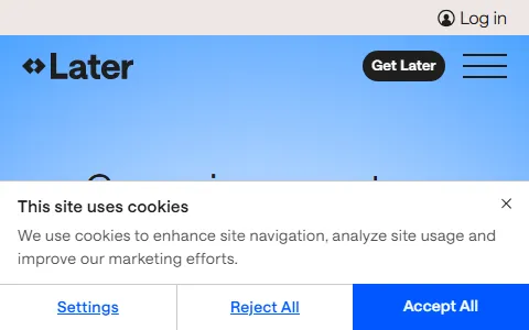 Later status preview image