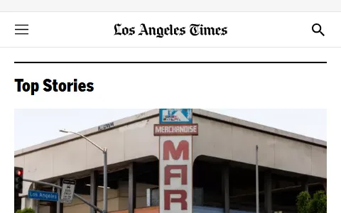 Los Angeles Times status preview image