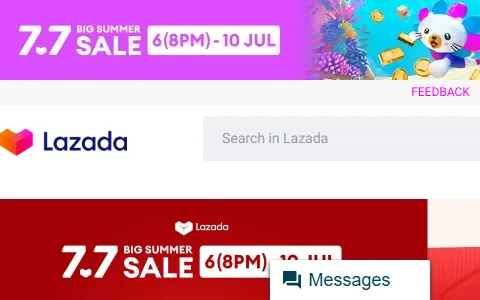 Lazada Singapore status preview image