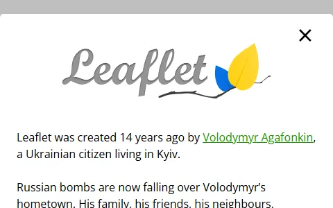 Leaflet status preview image