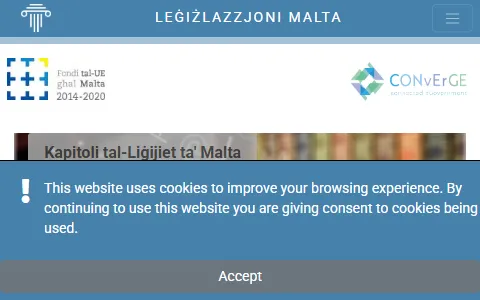 Legislation Malta status preview image