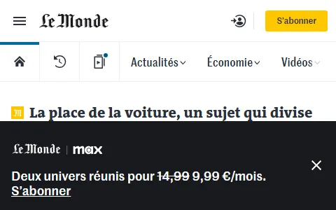 Le Monde.fr status preview image