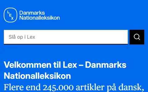 Lex.dk status preview image