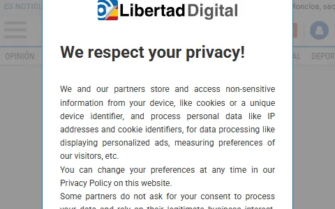 Libertad Digital status preview image