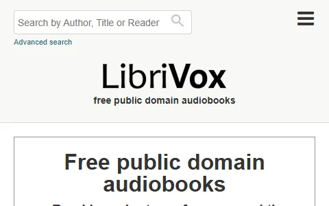 LibriVox status preview image