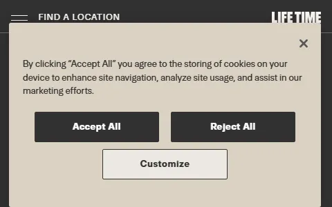 Lifetimefitness.com status preview image