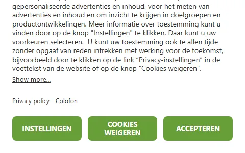 Limango Nederland status preview image