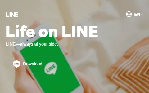 LINE status preview image
