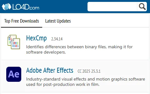 Lo4d.com status preview image