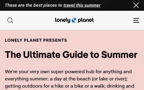 Lonely Planet status preview image
