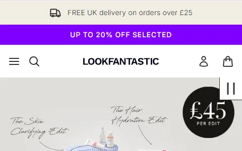 lookfantastic status preview image