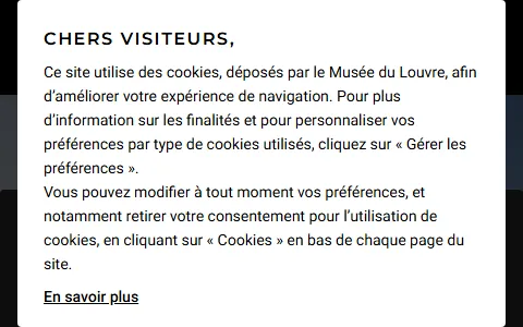 Louvre status preview image